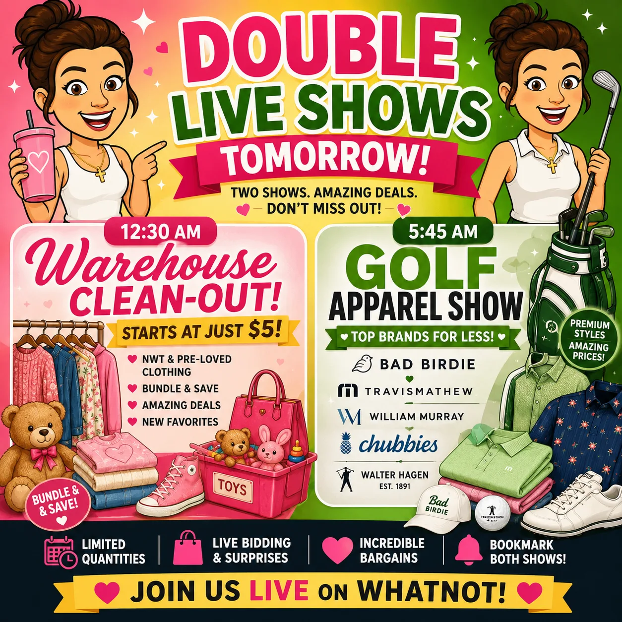 Illustration of nine ways to save on brand-name clothing